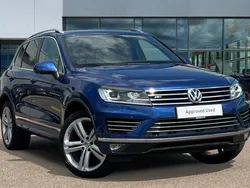 Blue Used 2017 VW Touareg R-line Plus SUV | £24,112 (Fair price)
