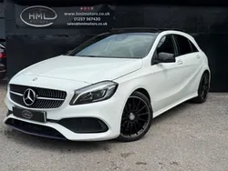 White Used 2016 Mercedes A200 AMG Line Premium Plus Hatchback | £11,495 (Fair price)