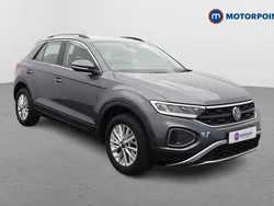 Grey Used 2023 VW T-Roc Life SUV | £18,349 (Fair price)