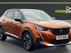 Orange fusion metallic Used 2021 Peugeot 2008 GTi SUV | £13,250 (Fair price)