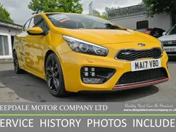 Yellow Used 2017 Kia ProCeed Hatchback | £8,990 (Fair price)