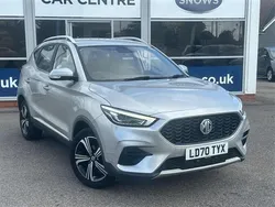 Silver Used 2020 MG ZS Excite Sedan | £12,495 (Fair price)