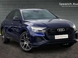 Blue Used 2019 Audi Q8 SUV | £36,499 (Fair price)