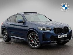 Blue Used 2024 BMW X4 M Sport SUV | £45,921 (Fair price)