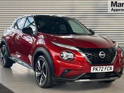 Red Used 2022 Nissan Juke Tekna+ SUV | £17,380 (Fair price)