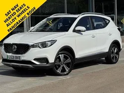 White Used 2021 MG ZS Exclusive Sedan | £10,990 (Fair price)