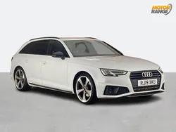White Used 2019 Audi A4 Black Edition Estate | £20,495 (Fair price)