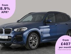 Blue Used 2021 BMW X3 M Sport SUV | £27,569 (Super price)