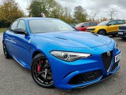 Blue Used 2022 Alfa Romeo Giulia Quadrifoglio Sedan | £64,995 (Fair price)