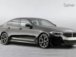 Black Used 2022 BMW 520 M Sport | £29,500 (Fair price)