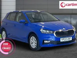Blue Used 2022 Skoda Fabia Comfort Hatchback | £13,299 (Fair price)