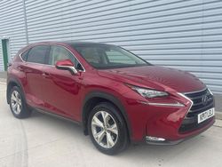 Red Used 2017 Lexus NX300h SUV | £15,750 (A bit pricey)