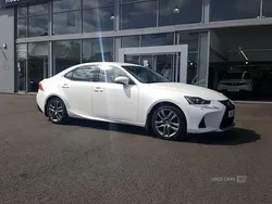 White Used 2019 Lexus IS300h Sedan | £17,500 (Fair price)