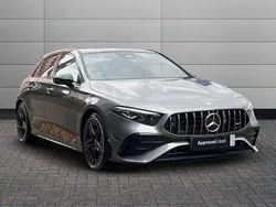 Grey Used 2024 Mercedes A35 AMG Premium Plus Hatchback | £38,990 (Fair price)