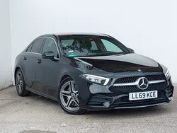 Black Used 2019 Mercedes A250 AMG line Sedan | £18,998 (Fair price)