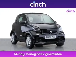 Black Used 2017 Smart ForTwo Coupé Passion Coupe | £6,499 (Fair price)