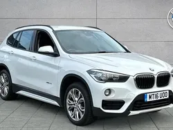White Used 2016 BMW X1 Sport Line SUV | £13,490 (Fair price)