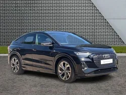 Black Used 2022 Audi Q4 Sportback e-tron Comfort SUV | £32,695
