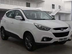 White Used 2014 Hyundai ix35 SE SUV | £5,990 (Fair price)