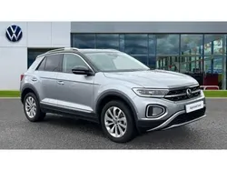 Pyrite silver metallic black Used 2024 VW T-Roc Style SUV | £26,553 (Fair price)
