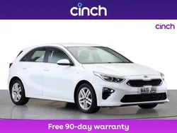 White Used 2019 Kia Ceed 2 Hatchback | £10,499 (Fair price)