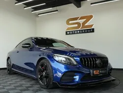 Blue Used 2019 Mercedes C300 AMG line Coupe | £19,995 (Expensive)