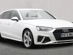 White Used 2023 Audi A4 S-Line Estate | £28,399 (A bit pricey)