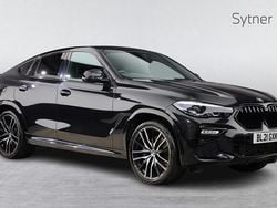 Black Used 2021 BMW X6 M Sport SUV | £41,750 (Fair price)
