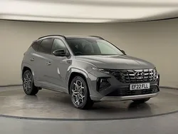 Shadow gray Used 2022 Hyundai Tucson N Line SUV | £23,600 (Fair price)