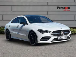 White Used 2022 Mercedes CLA180 AMG Line Premium Plus Sedan | £28,750 (Fair price)