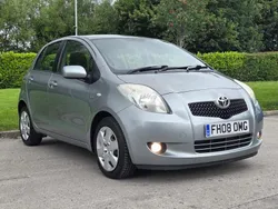 Silver Used 2008 Toyota Yaris T3 Hatchback | £2,345 (Fair price)