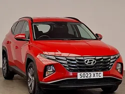 Red Used 2023 Hyundai Tucson SE SUV | £18,498 (Fair price)