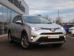 Silver Used 2016 Toyota RAV4 Hybrid SUV | £16,999 (Fair price)