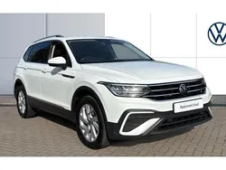 White Used 2023 VW Tiguan Allspace Life SUV | £22,548 (Good price)