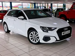 White Used 2023 Audi A3 Sportback Hatchback | £18,989 (Fair price)