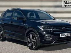 Black Used 2022 VW T-Cross R-line SUV | £22,860 (Fair price)