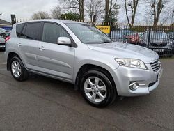 Silver Used 2010 Toyota RAV4 Estate | £6,490 (A bit pricey)