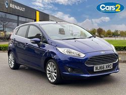 Blue Used 2016 Ford Fiesta Titanium X Hatchback | £6,995 (Fair price)