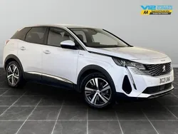 White Used 2021 Peugeot 3008 Allure SUV | £12,195 (Fair price)