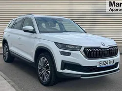 White Used 2024 Skoda Kodiaq SE L Executive SUV | £28,950 (Fair price)