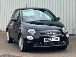 Black Used 2024 Fiat 500 Hatchback | £8,495 (Super price)