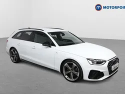 White Used 2021 Audi A4 Black Edition Estate | £24,399 (Fair price)