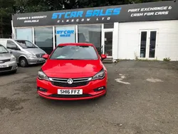 Red Used 2016 Vauxhall Astra SRi Hatchback | £5,695 (Good price)