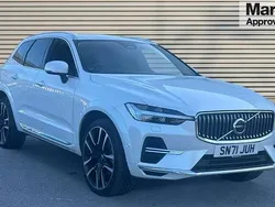 White Used 2021 Volvo XC60 Inscription SUV | £34,302 (Fair price)