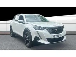 White Used 2020 Peugeot 2008 Allure SUV | £12,275 (Fair price)