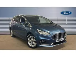 Blue Used 2022 Ford S-MAX Titanium MPV | £24,600 (Fair price)