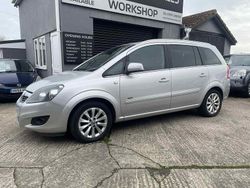 Silver Used 2013 Vauxhall Zafira Design Edition MPV | £2,295 (Fair price)