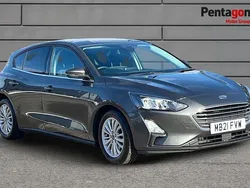 Grey Used 2021 Ford Focus Titanium Hatchback | £11,495 (Good price)