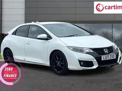 White Used 2017 Honda Civic Sport Hatchback | £9,250 (Fair price)