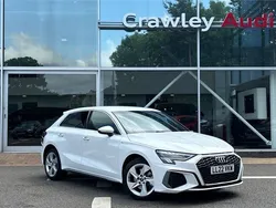 White Used 2022 Audi A3 e-tron S-Line Hatchback | £22,990 (Fair price)